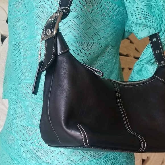 Coach Leather Black Hobo Purse - Picture 14 of 14